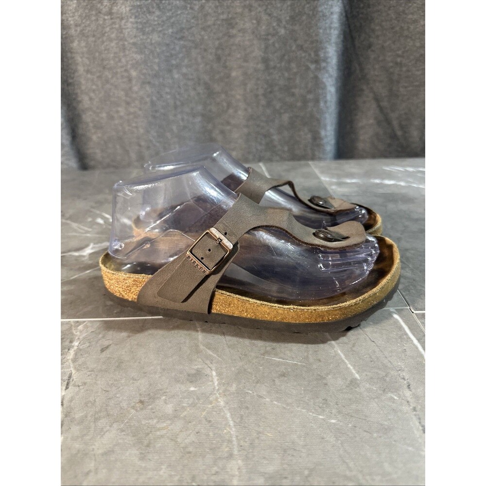 Birkenstock Gizeh Shoes Brown Thong Sandals Womens Size EU 36 US 5 Regular B1